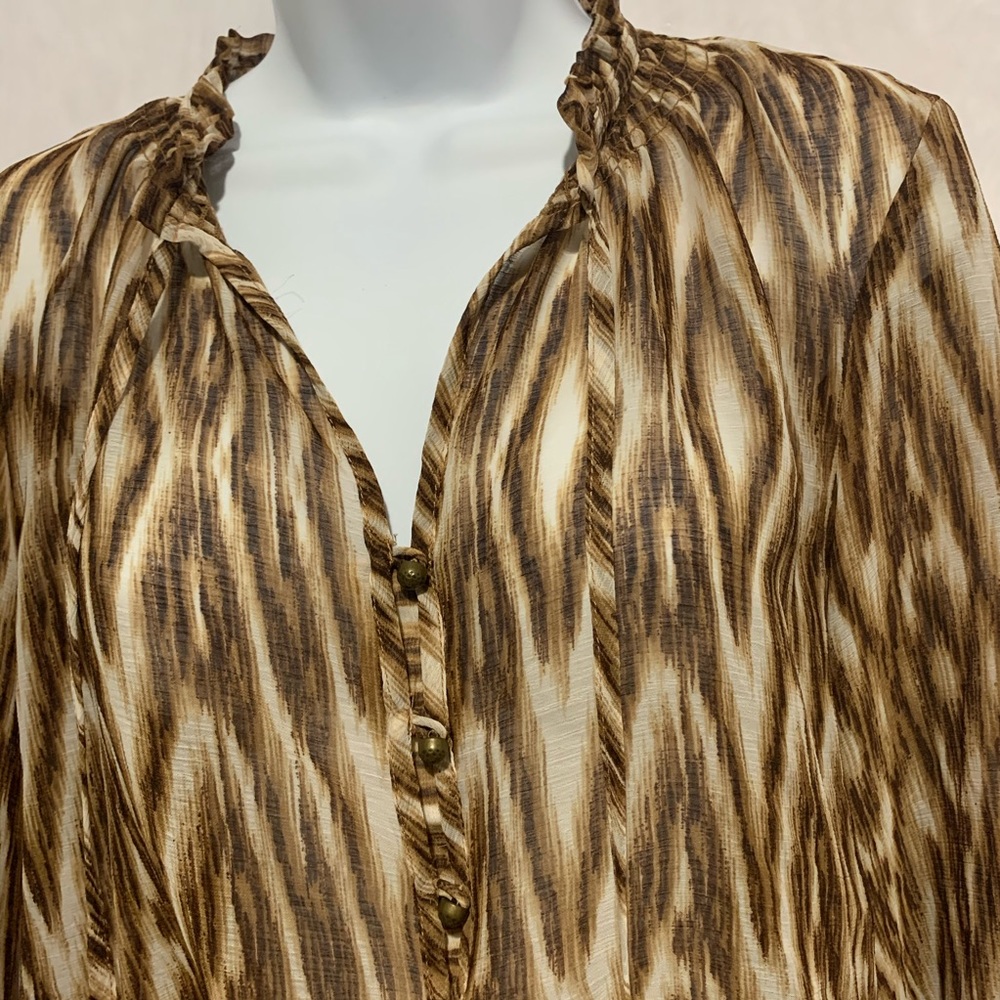J crew leopard dress .